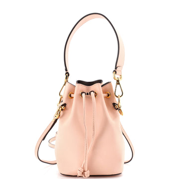 Fendi Mon Tresor Bucket Bag Leather Mini