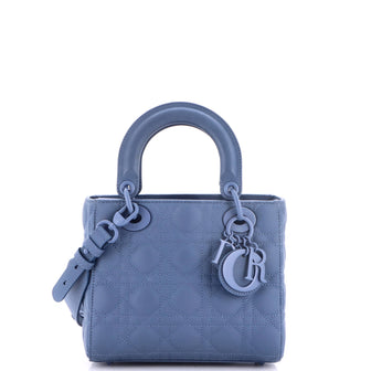 Christian Dior Ultra Matte My ABCDior Lady Dior Bag Cannage Quilt Calfskin