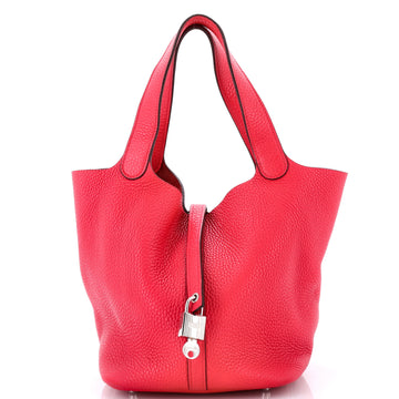 Hermes Picotin Lock Bag Clemence MM