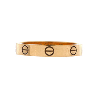 Cartier Love Wedding Band Ring 18K Yellow Gold