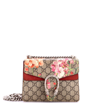 Gucci Dionysus Bag Blooms Print GG Coated Canvas Mini