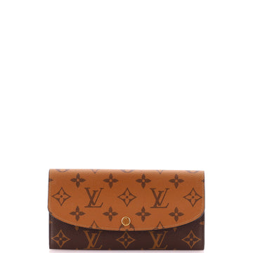 Louis Vuitton Emilie Wallet Reverse Monogram Canvas