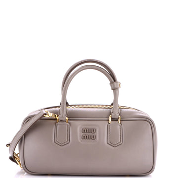 Miu Miu Arcadie Top Handle Bag Leather Large