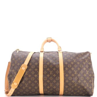 Louis Vuitton Keepall Bandouliere Bag Monogram Canvas 55