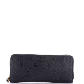 Louis Vuitton Clemence Wallet Monogram Empreinte Leather