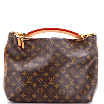 Louis Vuitton Sully Handbag Monogram Canvas PM