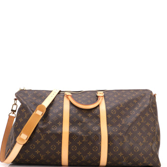 Louis Vuitton Keepall Bandouliere Bag Monogram Canvas 60
