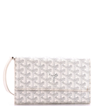 Goyard Varenne Continental Wallet with Strap Coated Canvas