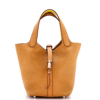 Hermes Eclat Picotin Lock Bag Clemence PM