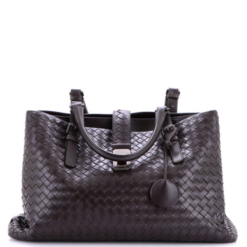 Bottega Veneta Roma Bag Intrecciato Nappa Medium