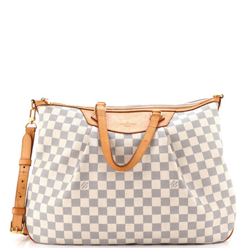 Louis Vuitton Siracusa Handbag Damier GM