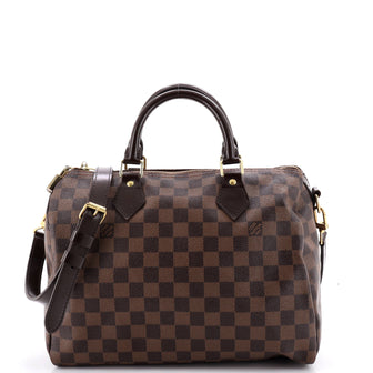 Louis Vuitton Speedy Bandouliere Bag Damier 30