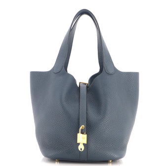 Hermes Picotin Lock Bag Clemence MM