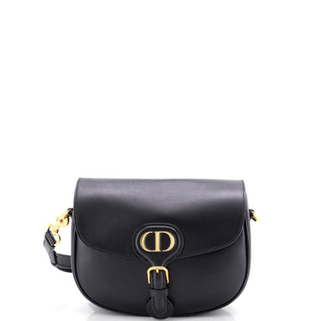 Christian Dior Bobby Flap Bag Leather Medium