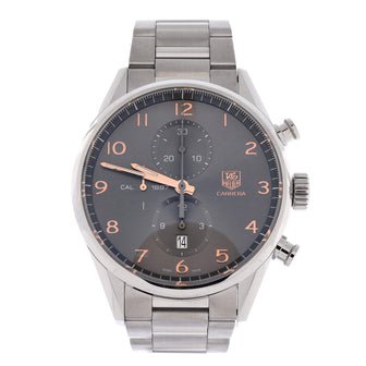 Tag Heuer Carrera Calibre 1887 Chronograph Automatic Watch Stainless Steel 43