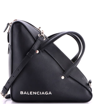 Balenciaga Triangle Duffle Bag Leather Small