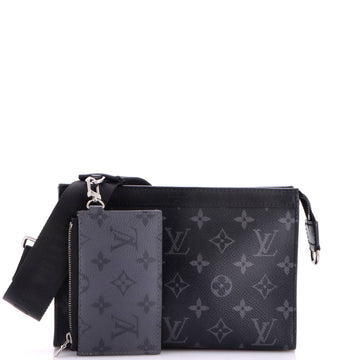 Louis Vuitton Gaston Wearable Wallet Monogram Eclipse Canvas