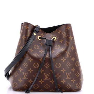 Louis Vuitton NeoNoe Handbag Monogram Canvas with Leather MM