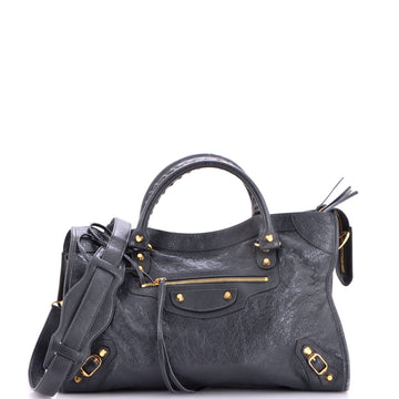Balenciaga City Classic Studs Bag Leather Medium