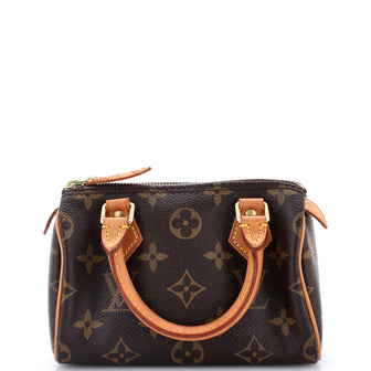 Louis Vuitton Speedy Mini HL Handbag Monogram Canvas