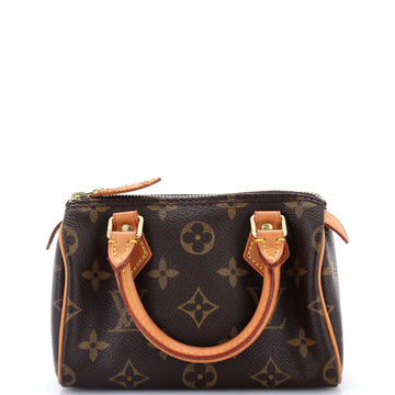 Louis Vuitton Speedy Mini HL Handbag Monogram Canvas