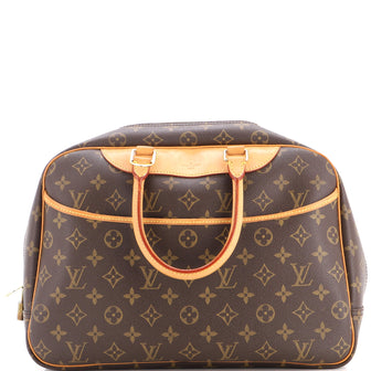 Louis Vuitton Deauville Handbag Monogram Canvas