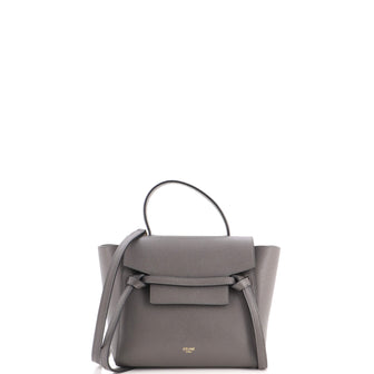 Celine Belt Bag Textured Leather Nano