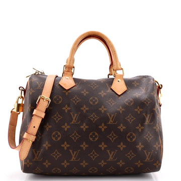 Louis Vuitton Speedy Bandouliere Bag Monogram Canvas 30