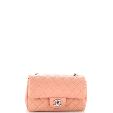 Chanel Classic Single Flap Bag Quilted Lambskin Mini