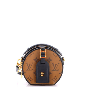 Louis Vuitton Mini Boite Chapeau Bag Reverse Monogram Canvas