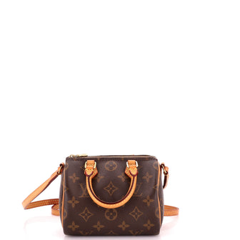 Louis Vuitton Speedy Bandouliere Bag Monogram Canvas Nano