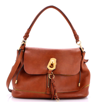 Chloe Owen Flap Bag Leather Small