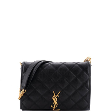 Saint Laurent Becky Shoulder Bag Quilted Leather Mini
