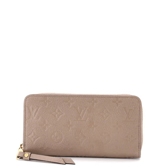 Louis Vuitton Zippy Wallet Monogram Empreinte Leather