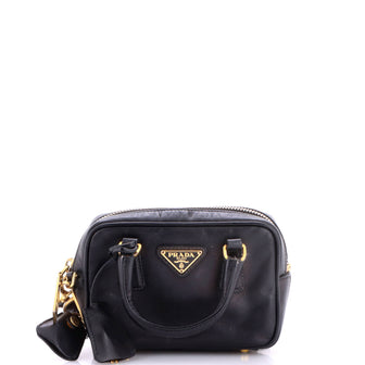 Prada Bauletto Bag Saffiano Leather Mini
