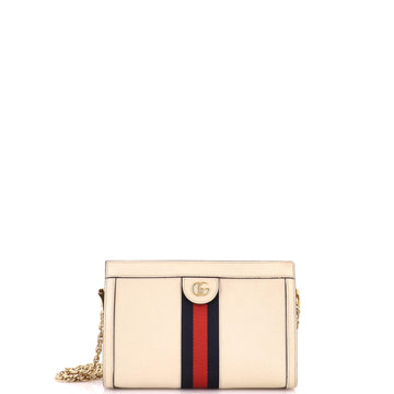 Gucci Ophidia Chain Shoulder Bag Leather Small