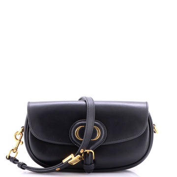 Christian Dior Bobby Flap Bag Leather East West