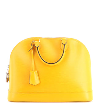 Louis Vuitton Alma Handbag Epi Leather MM