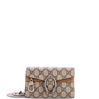 Gucci Dionysus Bag GG Coated Canvas Super Mini