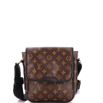 Louis Vuitton Bass Messenger Bag Macassar Monogram Canvas PM