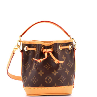Louis Vuitton Noe NM Handbag Monogram Canvas Nano