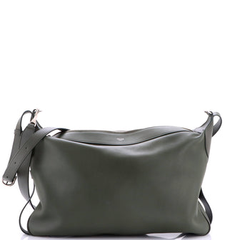 Celine Romy Shoulder Bag Triomphe Coated Canvas Large
