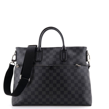Louis Vuitton 7 Days A Week Handbag Damier Graphite