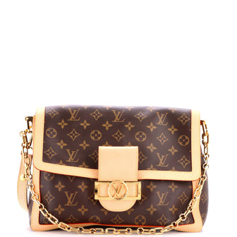 Louis Vuitton Dauphine Soft Shoulder Bag Monogram Canvas GM