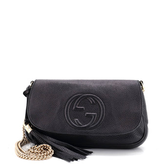 Gucci Soho Chain Crossbody Bag Leather Medium