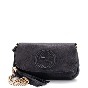 Gucci Soho Chain Crossbody Bag Leather Medium