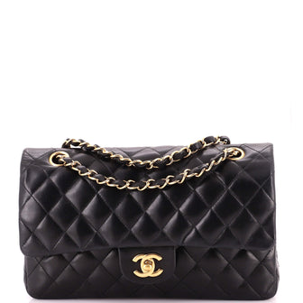Chanel Classic Double Flap Bag Quilted Lambskin Medium