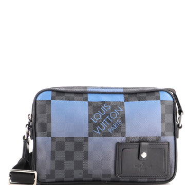 Louis Vuitton Alpha Messenger Bag Limited Edition Damier Graphite Giant
