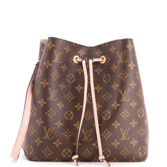Louis Vuitton NeoNoe Handbag Monogram Canvas with Leather MM