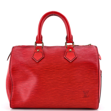 Louis Vuitton Speedy Handbag Epi Leather 25